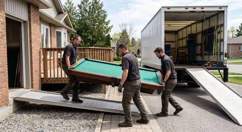 Shuffleboard Table Moving in Charlotte, NC