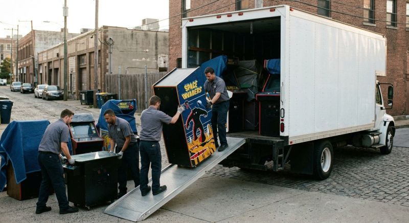 Arcade Game Moving in Rock Hill, SC