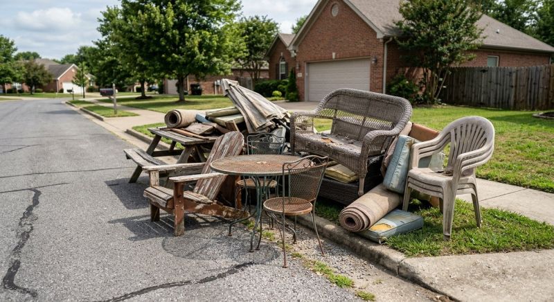 Patio Furniture Removal in Chico, CA