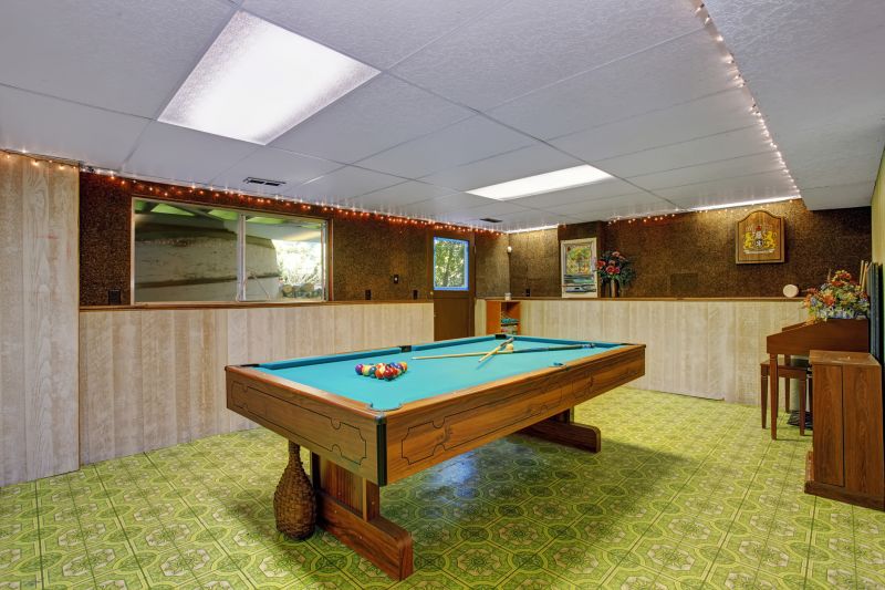 Inside of Pool Table